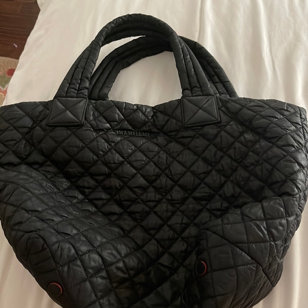 MZ Wallace Black Small Metro Tote Deluxe excellent condition. Not a crossbody.